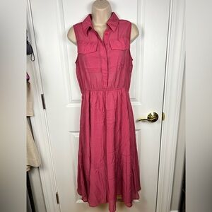And Now This - Sleeveless Maxi Dress in Rose